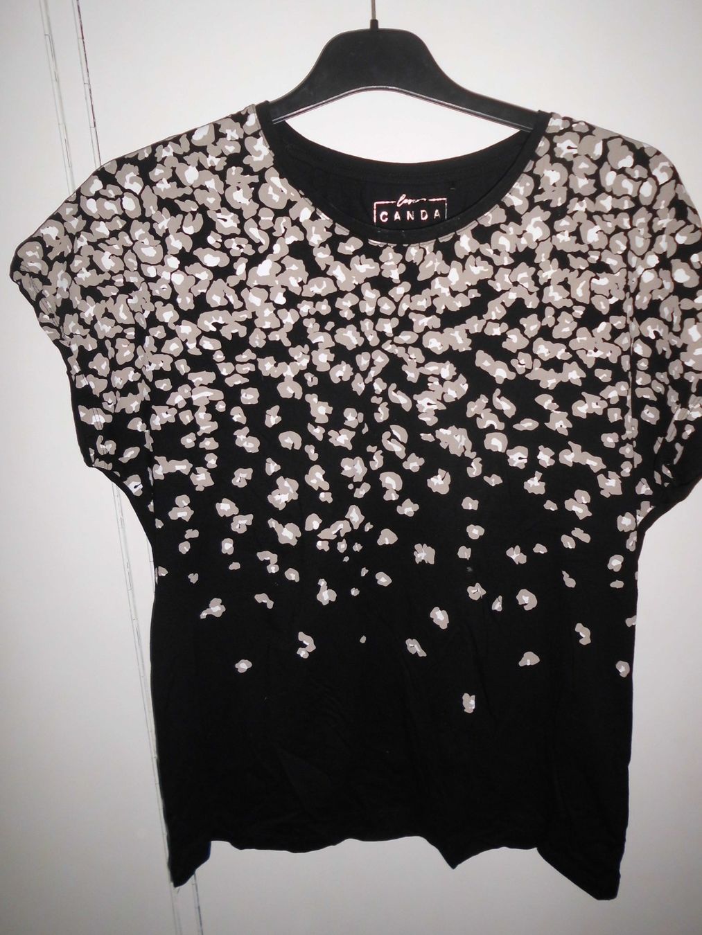 T-Shirts: T-shirt noir/beige T. M – Neu (gemäss Beschreibung) aus Marin-Epagnier von Madja