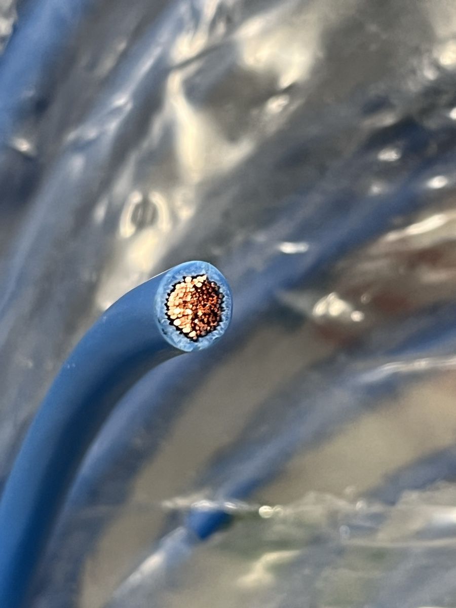 Câbles: Litzenkabel 16mm2 blau 90-95m neu – Neuf avec emballage d'origine à Würenlos par jam_mv8g 4