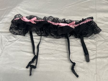 Sexy Strapshalter Strapsgurt schwarz Spitze Gr L-XXL Neu
