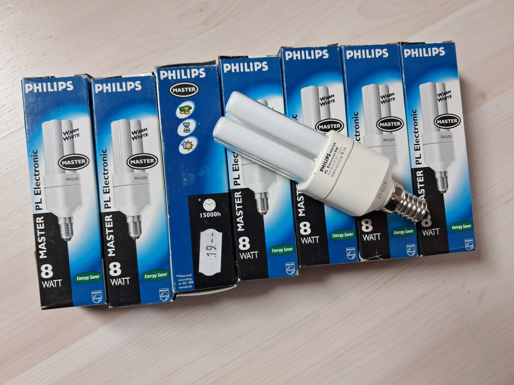 Philips Lampade: 7 X SPARLAMPE 8 WATT E14 – Nuovo e nell'imballaggio originale da langnau venduto da Santos1411