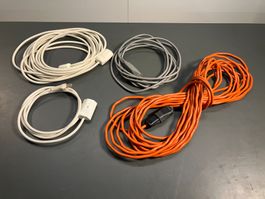 Post. div. gebr. Verlängerungskabel ab 1.-