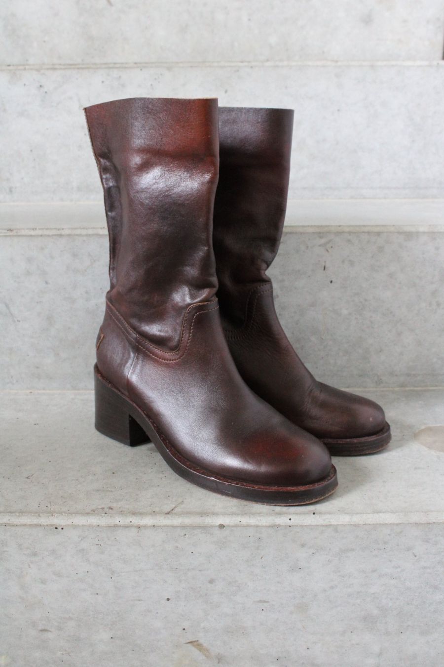 Navyboot Scarpe da donna: Shabbies Amsterdam Boots – Usato da St. Gallen venduto da look-twice 2