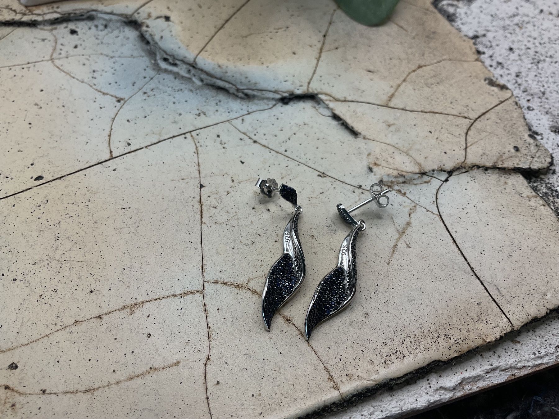 Ohrringe & -stecker: Super edle Ohrstecker Saphir in Sterlingsilber – Neu (gemäss Beschreibung) aus Luzern von S.Kern01 5