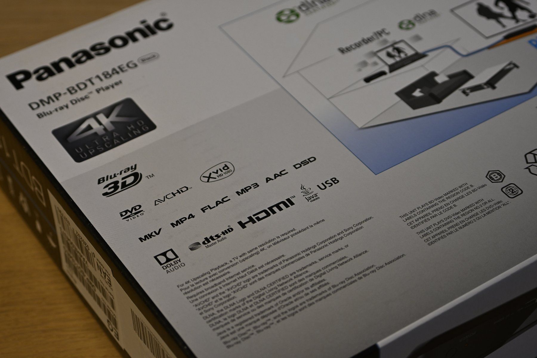 Panasonic Lettore multimediale & Streamer: Panasonic High End Blu-ray Disc Player 4K – Nuovo (secondo la descrizione) da Scherz venduto da Neogeo5000 2