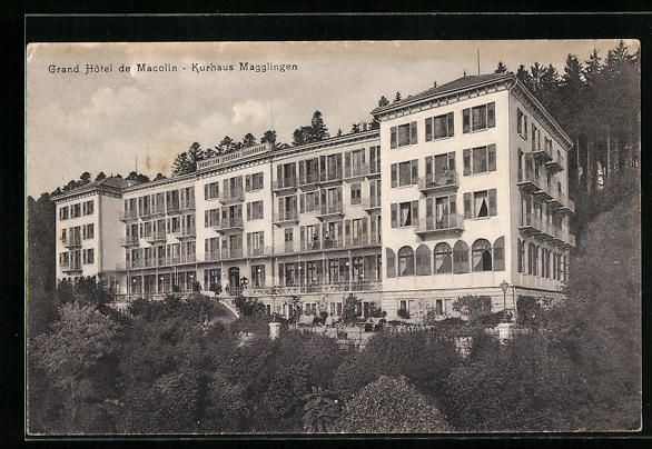 Ansichtskarten: Magglingen, Grand Hotel de Macolin, das  – Gebraucht aus Berlin von bartko-reher