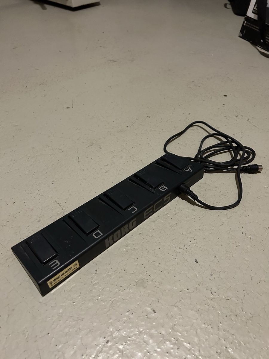 Korg Strumenti musicali: Korg EC 5 Fussregler Pedal Controller Keyboard – Usato da Birr venduto da nbsound 3