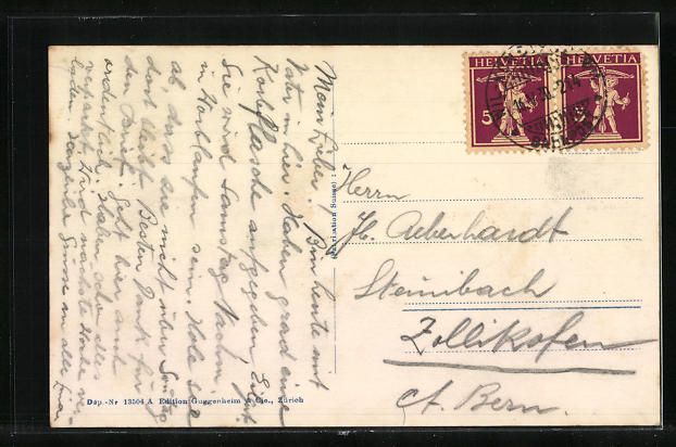 Cartoline postali: AK Tägerwilen, Teilansicht, 1930 – Usato da Berlin venduto da bartko-reher 1