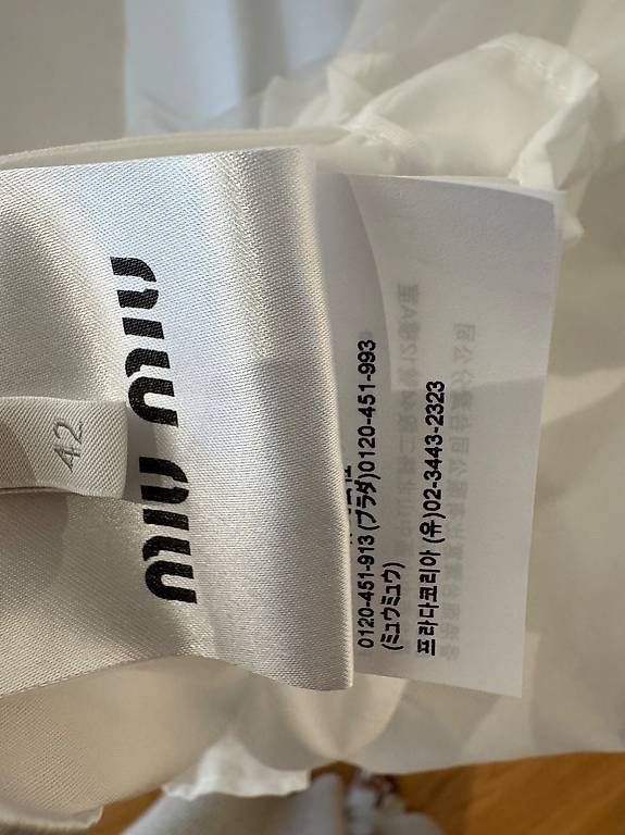 Miu Miu Vestiti: MIU MIU KLEID WEISS – Nuovo (secondo la descrizione) da Schwyz venduto da bofb 6