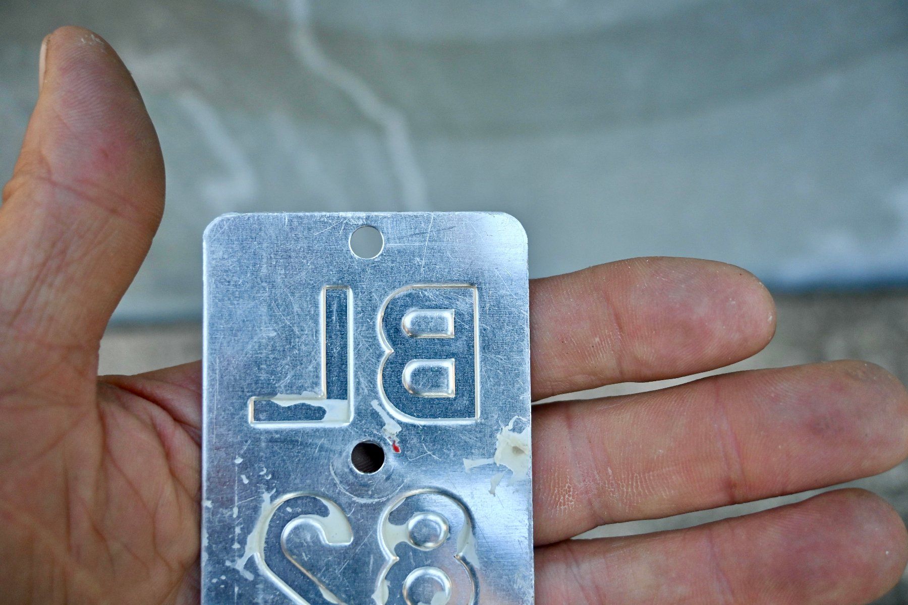 Schilder: Velonummer BL von 1982 - Basel-Land – Gebraucht aus Pfaffhausen von mono_rec 6