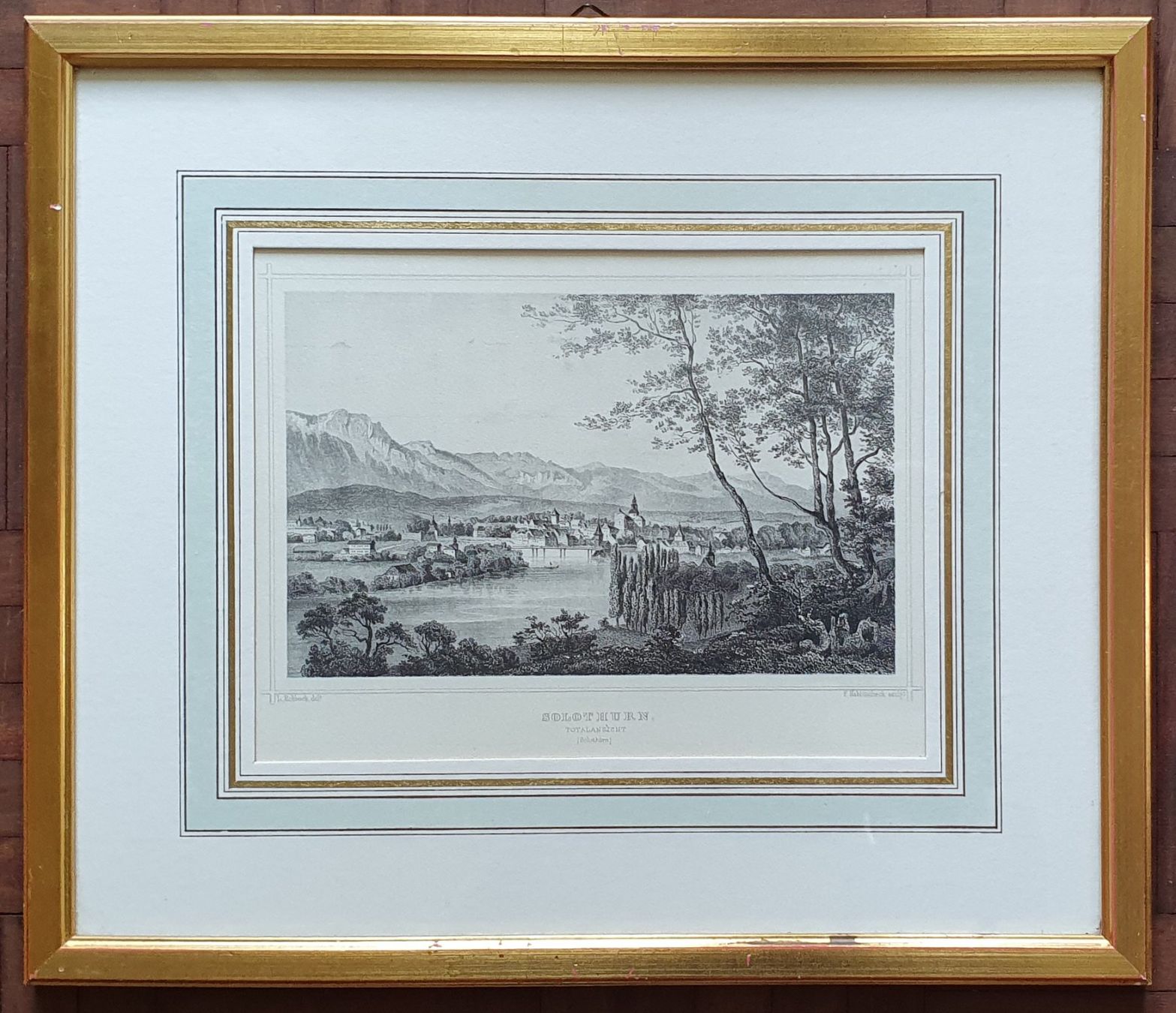 Grafica & Litografie: Bild - Solothurn,  Lithographie – Usato da Kreuzlingen venduto da Rschweiz1