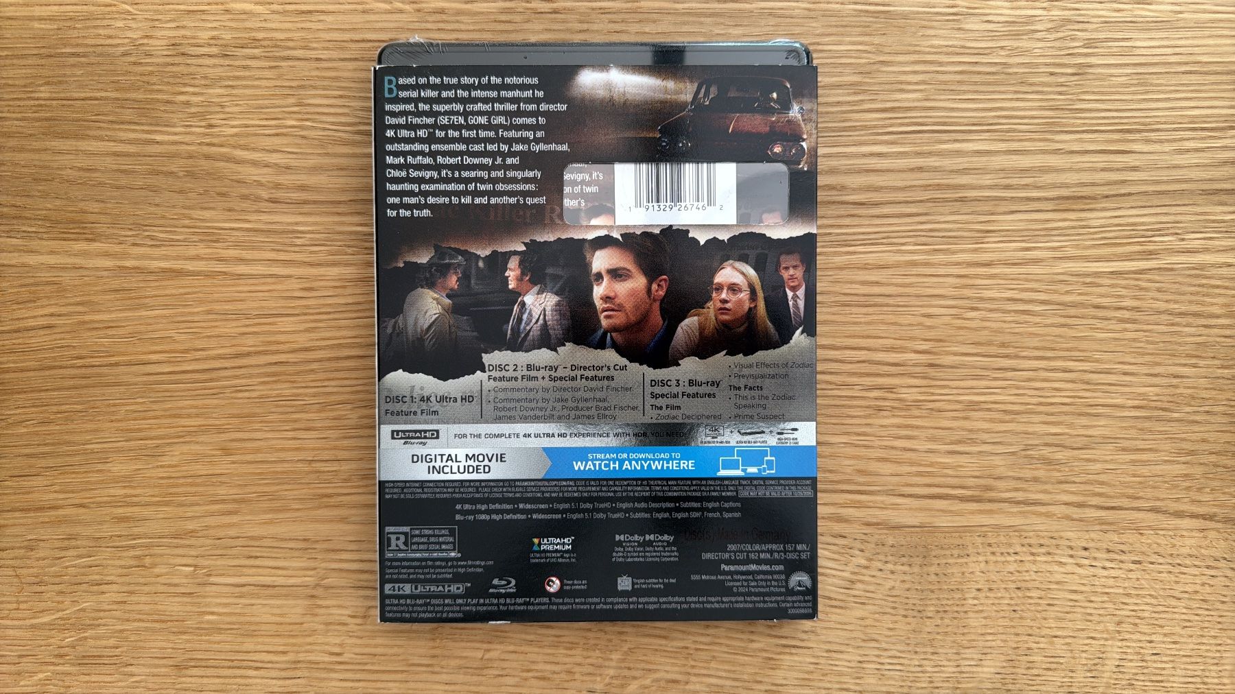 Tutti i DVDs: Zodiac - 4K UHD Blu-Ray – Nuovo e nell'imballaggio originale da Wallisellen venduto da Art_Vendorlay 1