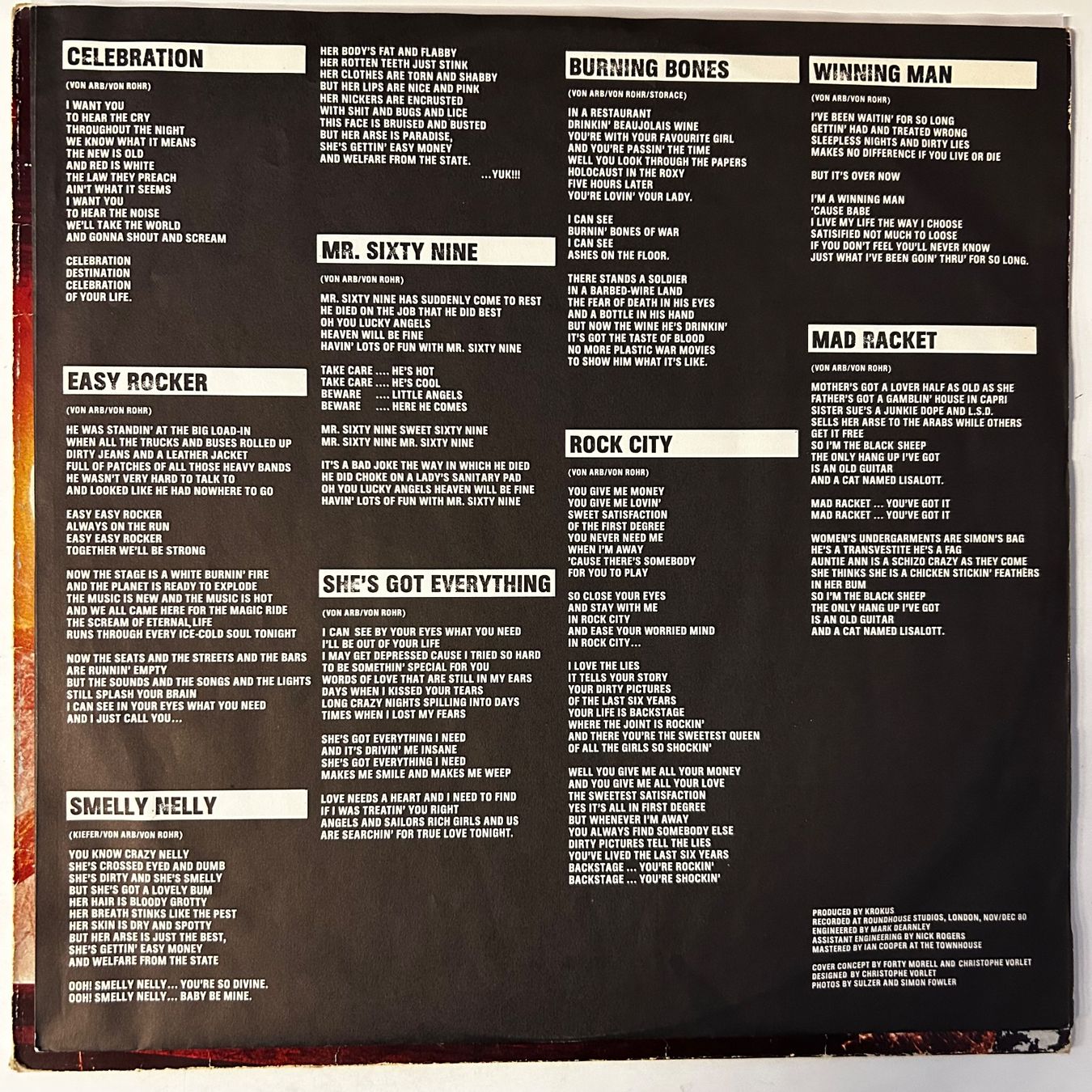 Vinyles: Krokus - Hardware, Vinyl LP CH 1981 – D'occasion à Aesch BL par BernisFlomi 3