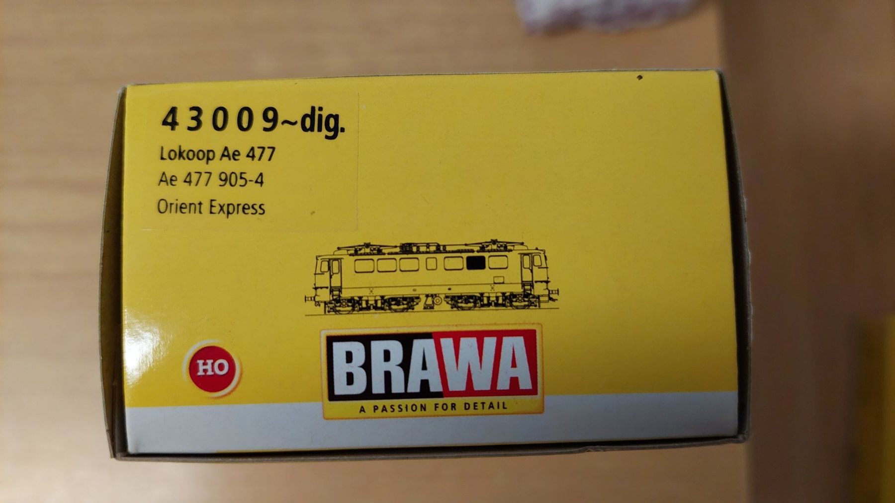 Brawa Modellini di ferrovie: Brawa Ae 477 Orient Express H0  Wechselstrom  neu – Nuovo e nell'imballaggio originale da Wädenswil venduto da Frosch33 3