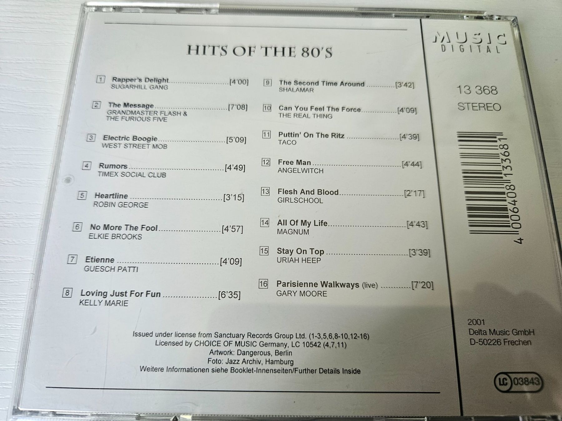 CD: Hits der 80er – Usato da Liestal venduto da tower01 1