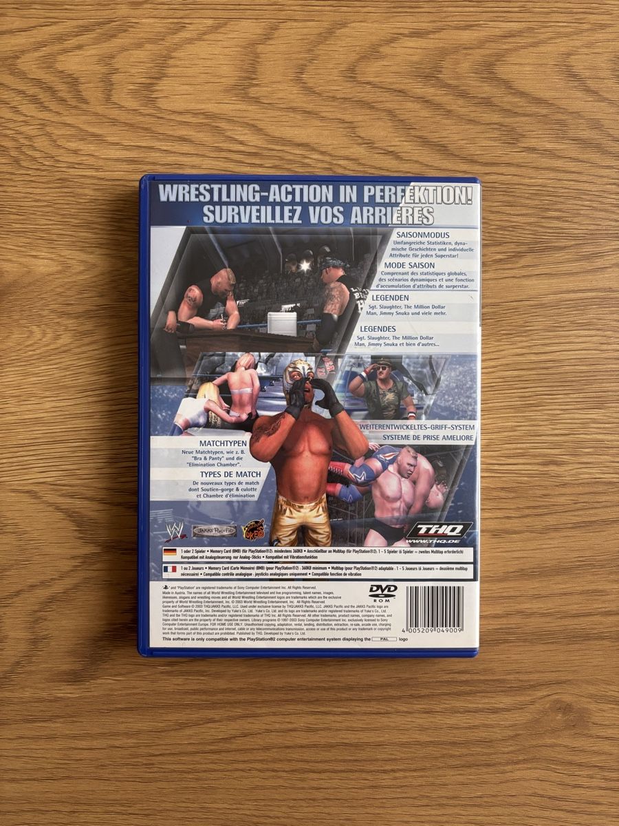 Giochi: PS2 - WWE SmackDown Here Comes The Pain – Usato da Worb venduto da d.collective 1