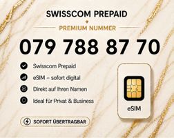 Swisscom Prepaid Premium Nummer