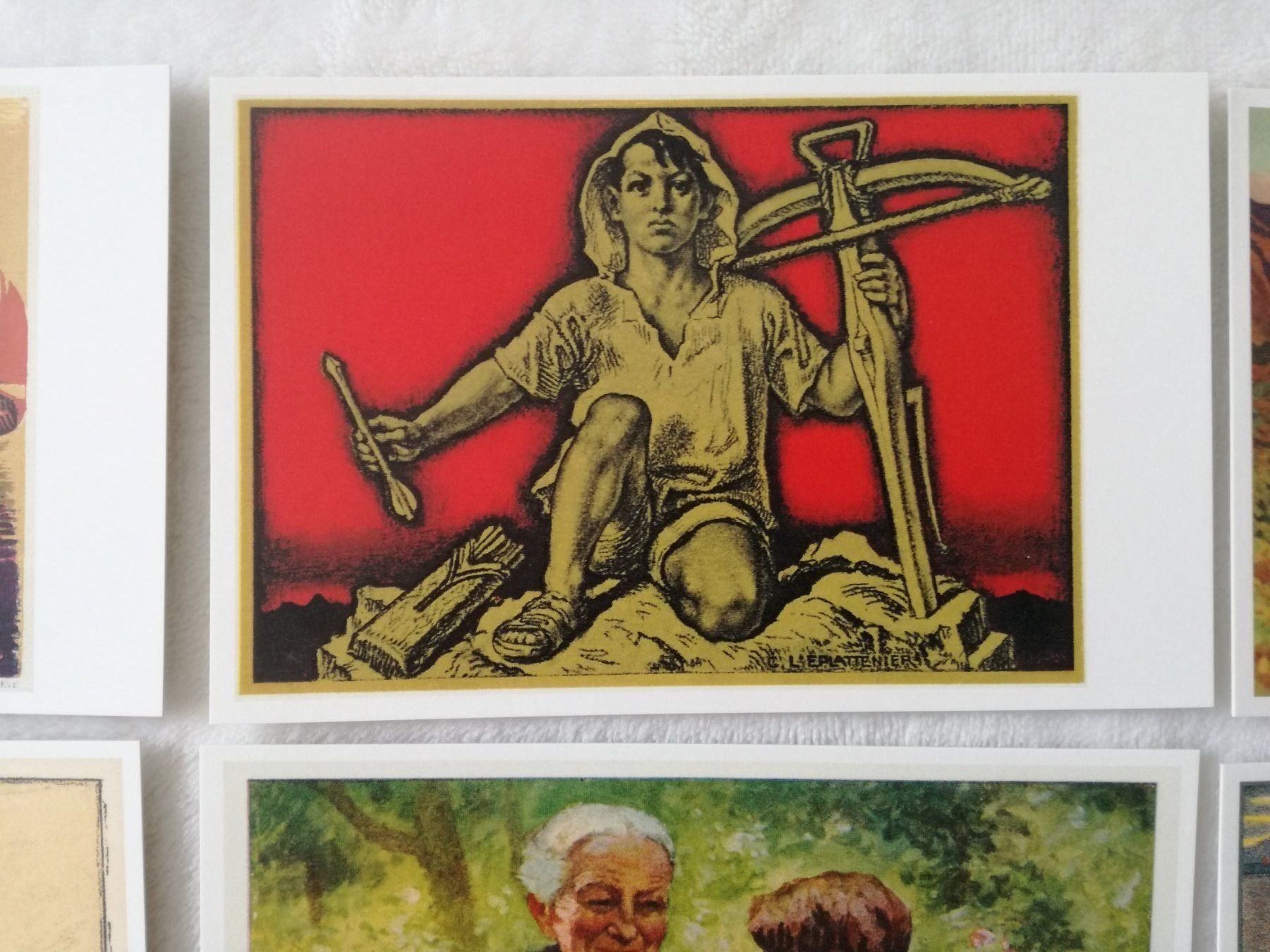 Cartoline postali: 9 AK Bundesfeier Postkarten, Reprints – Nuovo (secondo la descrizione) da Zürich venduto da tol_b7c7 1