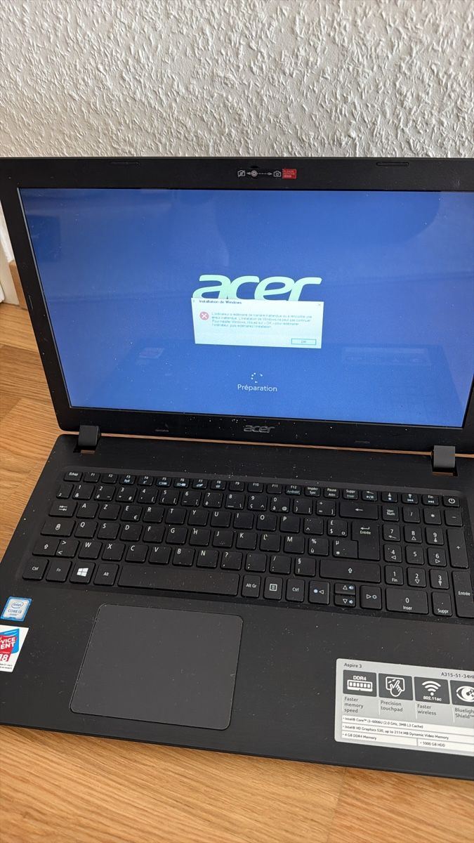 Acer Notebooks: Ordinateur Acer Aspire 3 – Gebraucht aus Meyrin von SA_3006 3