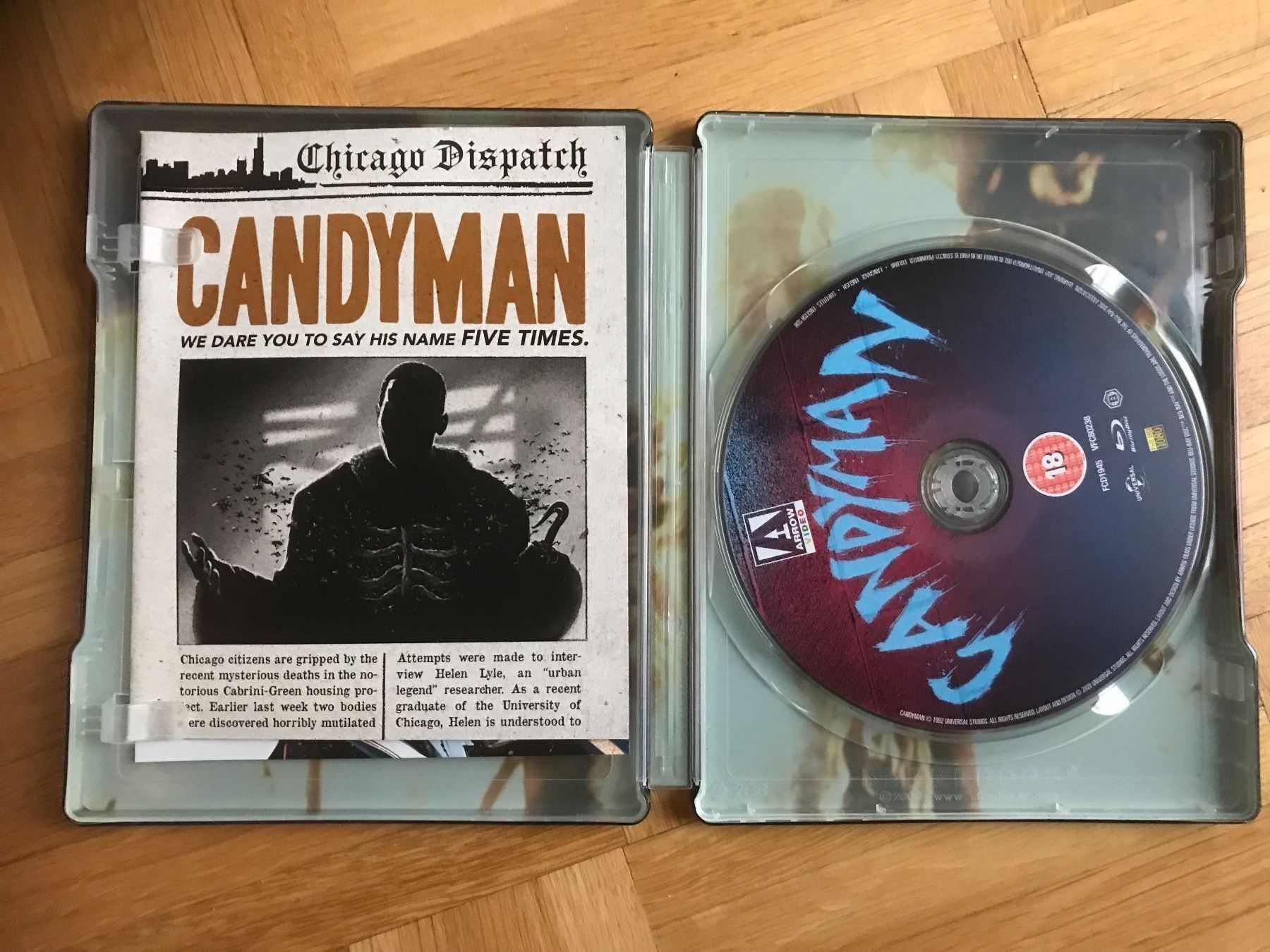 Tutti i DVDs: Candyman - Steelbook - mit Booklet - Blu-ray – Nuovo (secondo la descrizione) da Zürich venduto da Malcom 3