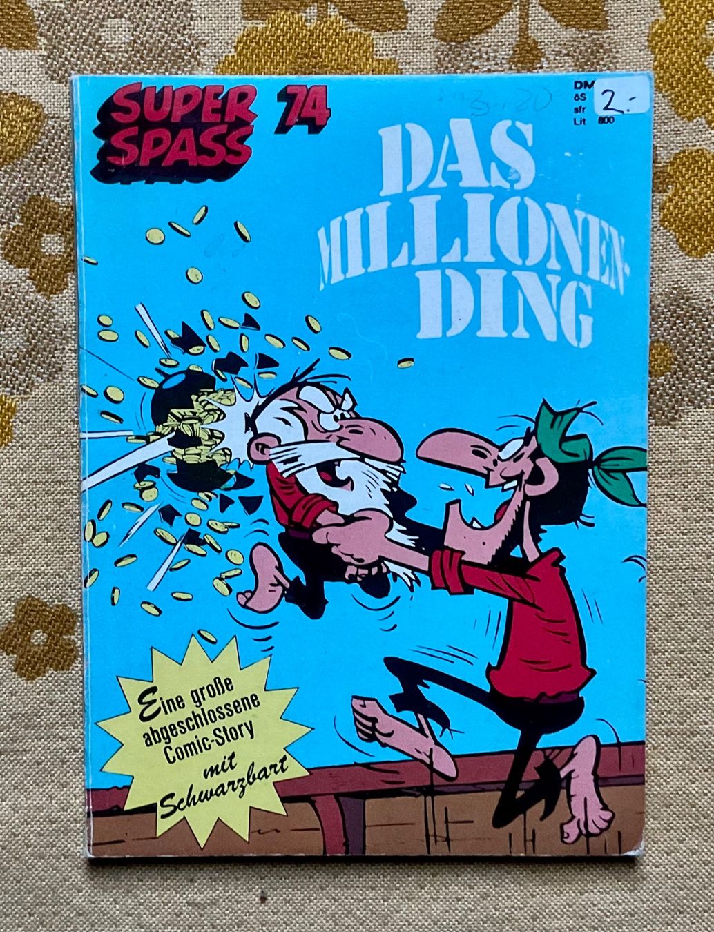 Fumetti: Super Spass Taschenbuch 74 von 1974 – Usato da Endingen venduto da nathan05