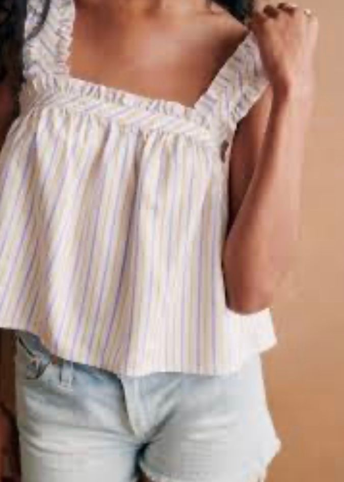 Sezane Top: SÉZANE Tanguy Top - neu - – Nuovo (secondo la descrizione) da Jona venduto da vanessasupermarket20 3