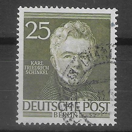 Tutti i francobolli: Berlin - Männer Mi. 98 gest. – Usato da Ettingen venduto da Kartenplanet