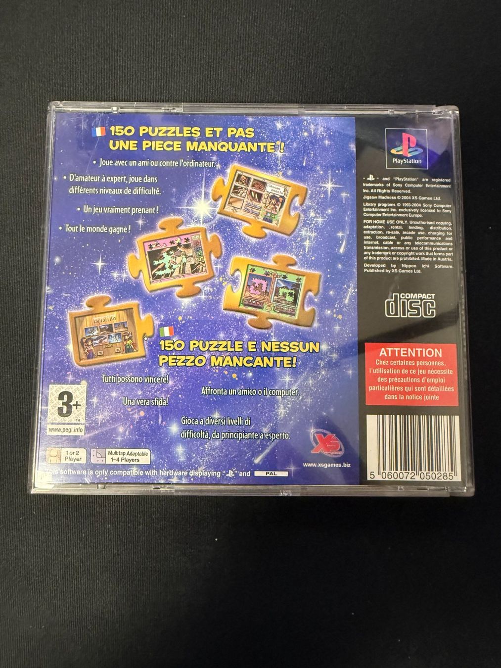 Sony Giochi: Jigsaw Madness - PS1 – Usato da Pont-de-la-Morge venduto da Darfal 2