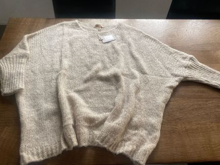 MARTA Wollpullover/Pullover Gr.one Size ecrù/beige NEU/OVP