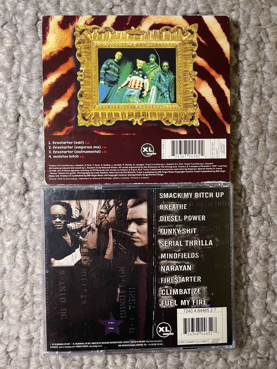 CDs: 2x The Prodigy – Gebraucht aus Reinach AG von trigger7811 1