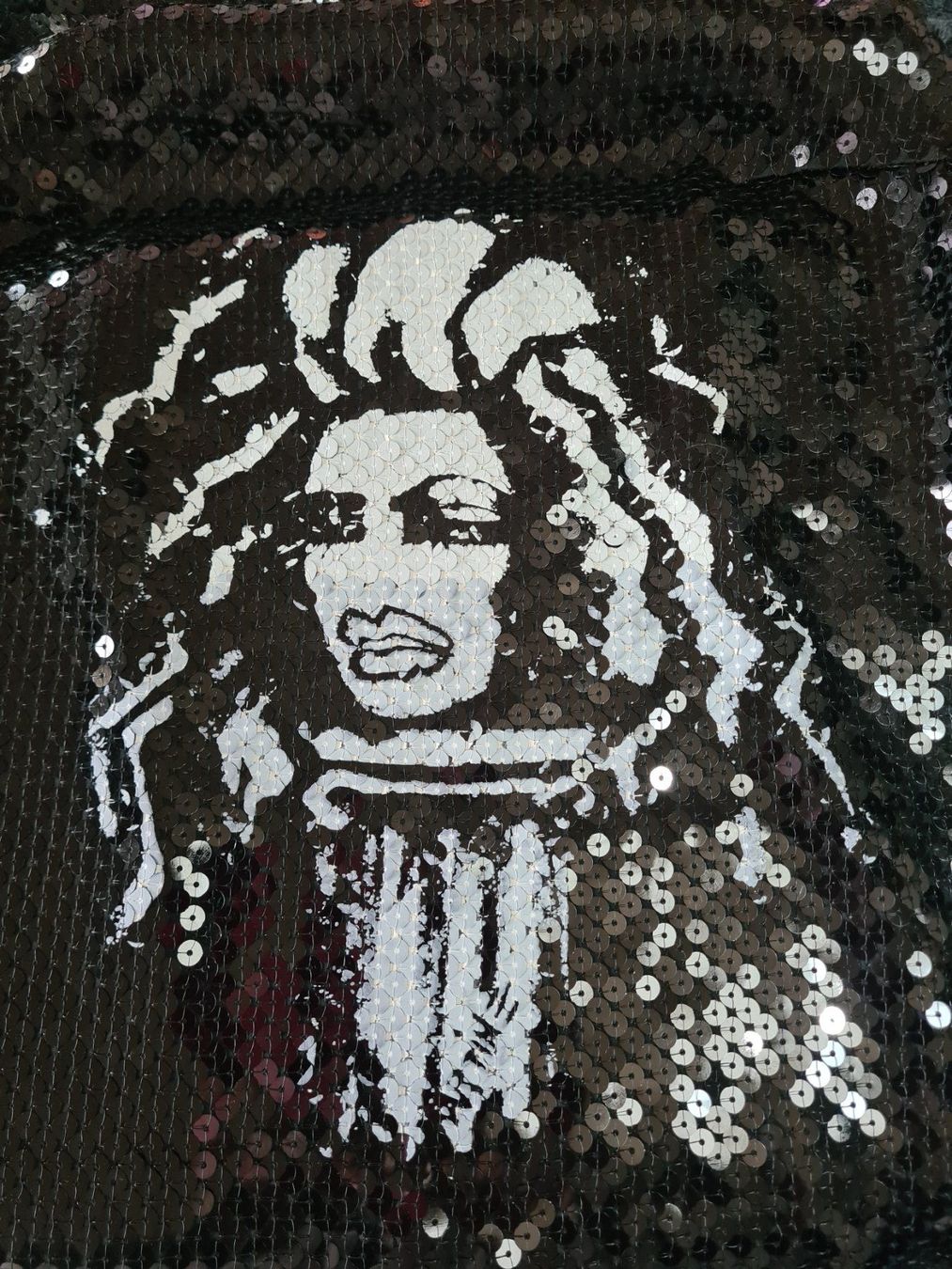 Vestiti: Robe Patricia Field noire à sequins taille 34/36 – Usato da le landeron venduto da canette 3