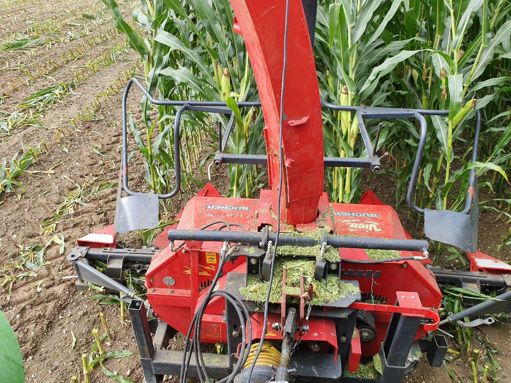Vicon Häcksler: Maishäcksler 4reihig – Gebraucht aus Sumiswald von ger_kc5h