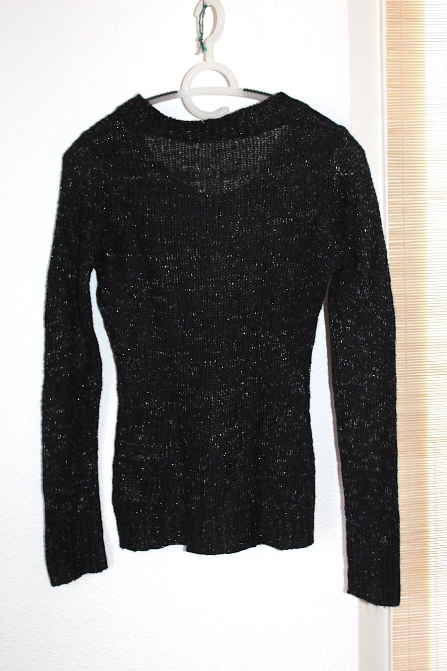 Maglioni & Felpe: Schwarz -Glitzernder Pullover XS / S – Usato da Locarno venduto da madame-tus-sauds 1