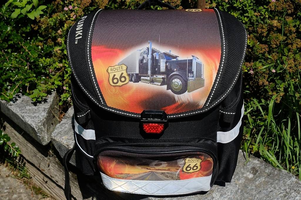 Funki Borse & Zaini: Funki Schulrucksack - LKW Route 66 – Usato da Oekingen venduto da rege71