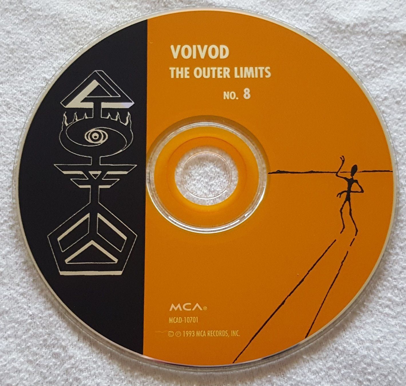 CD: Voivod - The Outer Limits - Rare US First Press - 1993 - 3D – Usato da Uster venduto da Zardodel 2