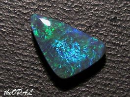 theOPAL *** KLEINER BLACK OPAL 0,63ct (Australien) ***