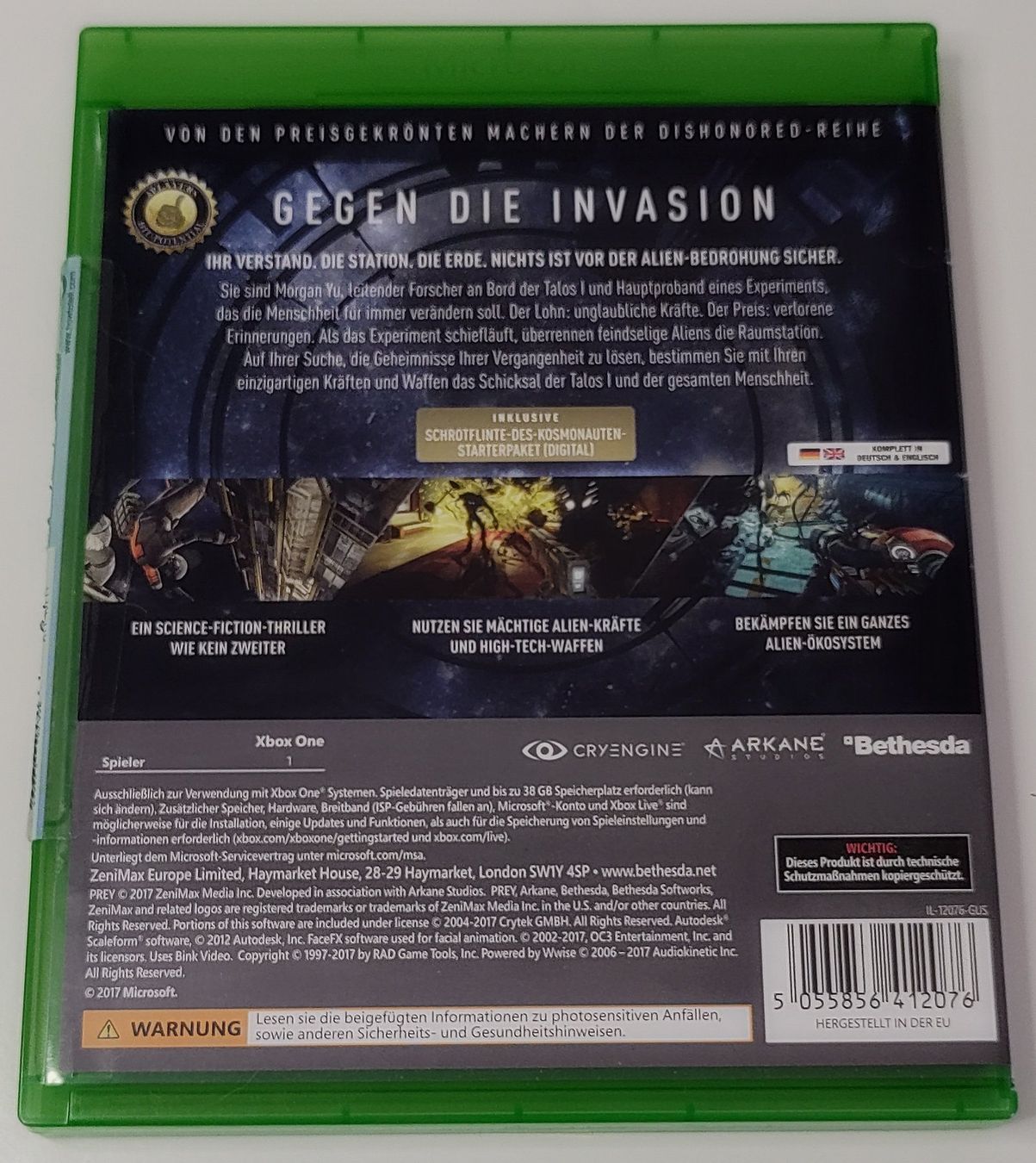 Jeux: Xbox One: Prey – D'occasion à Uznach par Cheese-Us 1