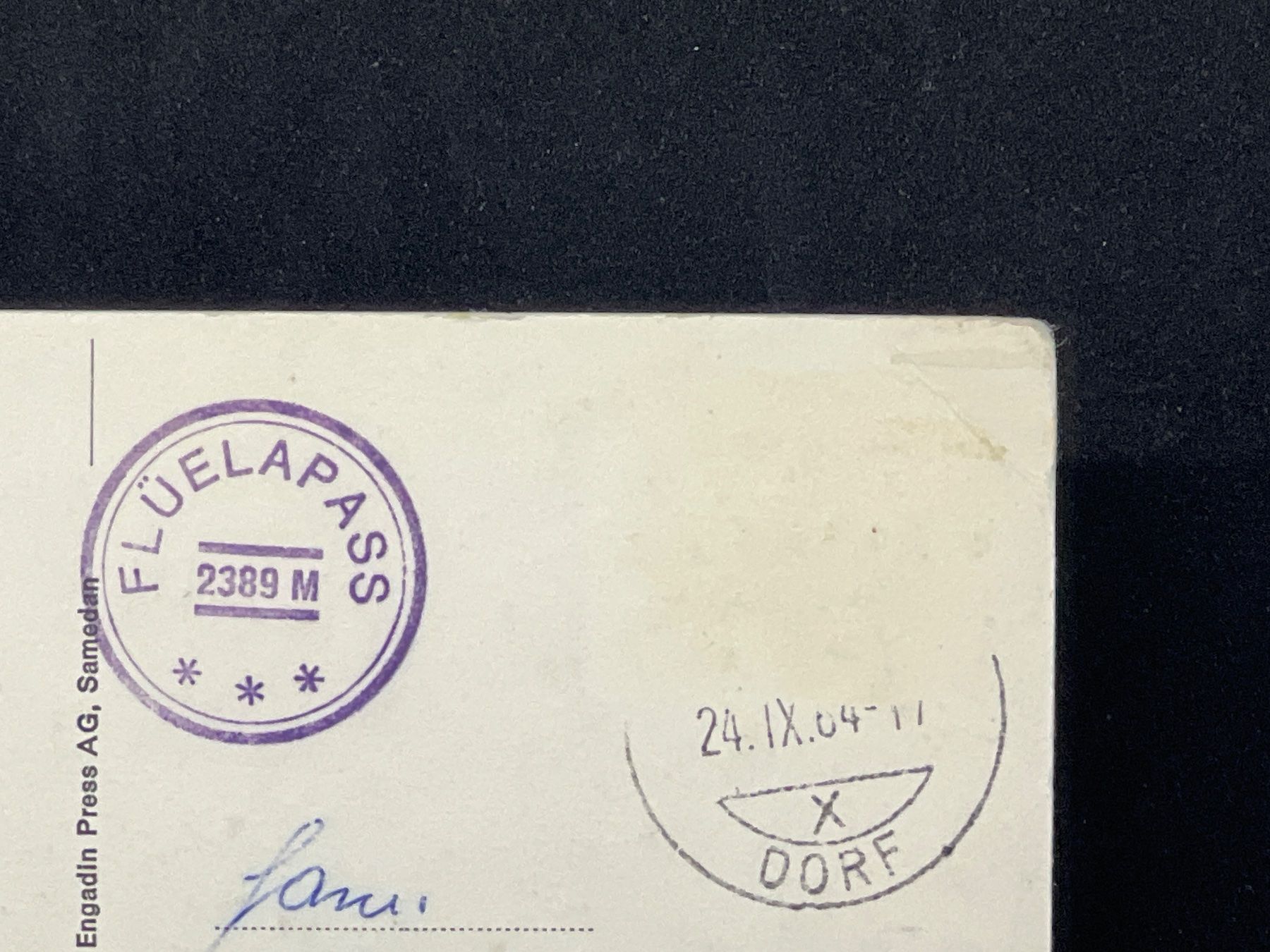 Cartoline postali: Ansichtskarte: Flüela-Hospiz 2389 m ü.M. ... – Usato da Widnau venduto da Brusi9 1