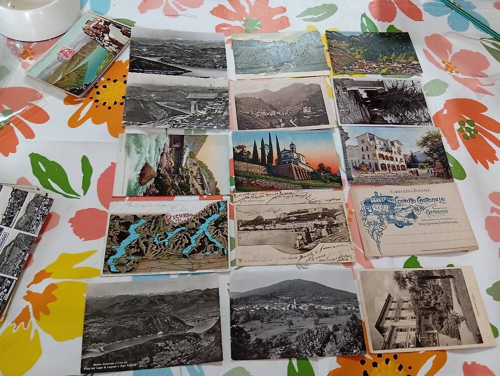 Cartoline postali: 51 cartoline prevalentemente Ticino – Usato da Vezio venduto da 41181 3