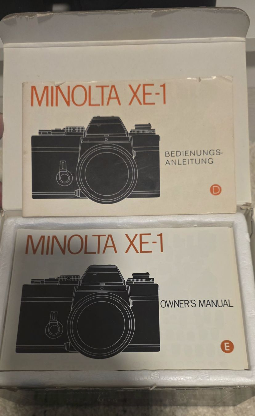 Minolta Fotocamera: Minolta XE-1 in OVP – Usato da Hünenberg venduto da rebelphotography 1