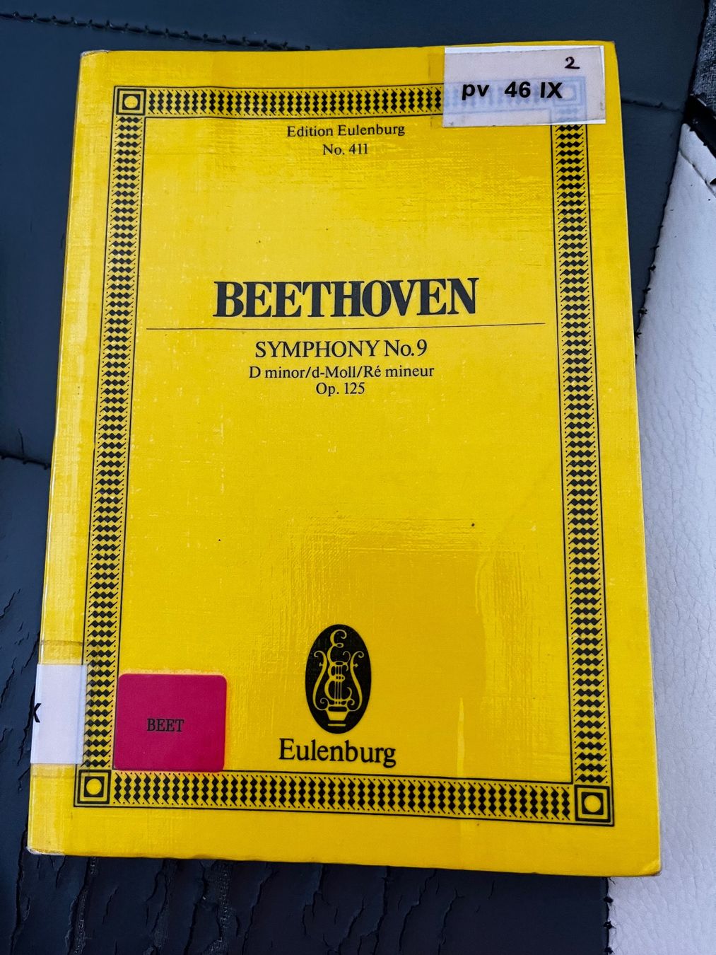 Libri: Beethoven 9 Symphony -  Dirigent Noten – Usato da Biel/Bienne venduto da ero_xg96