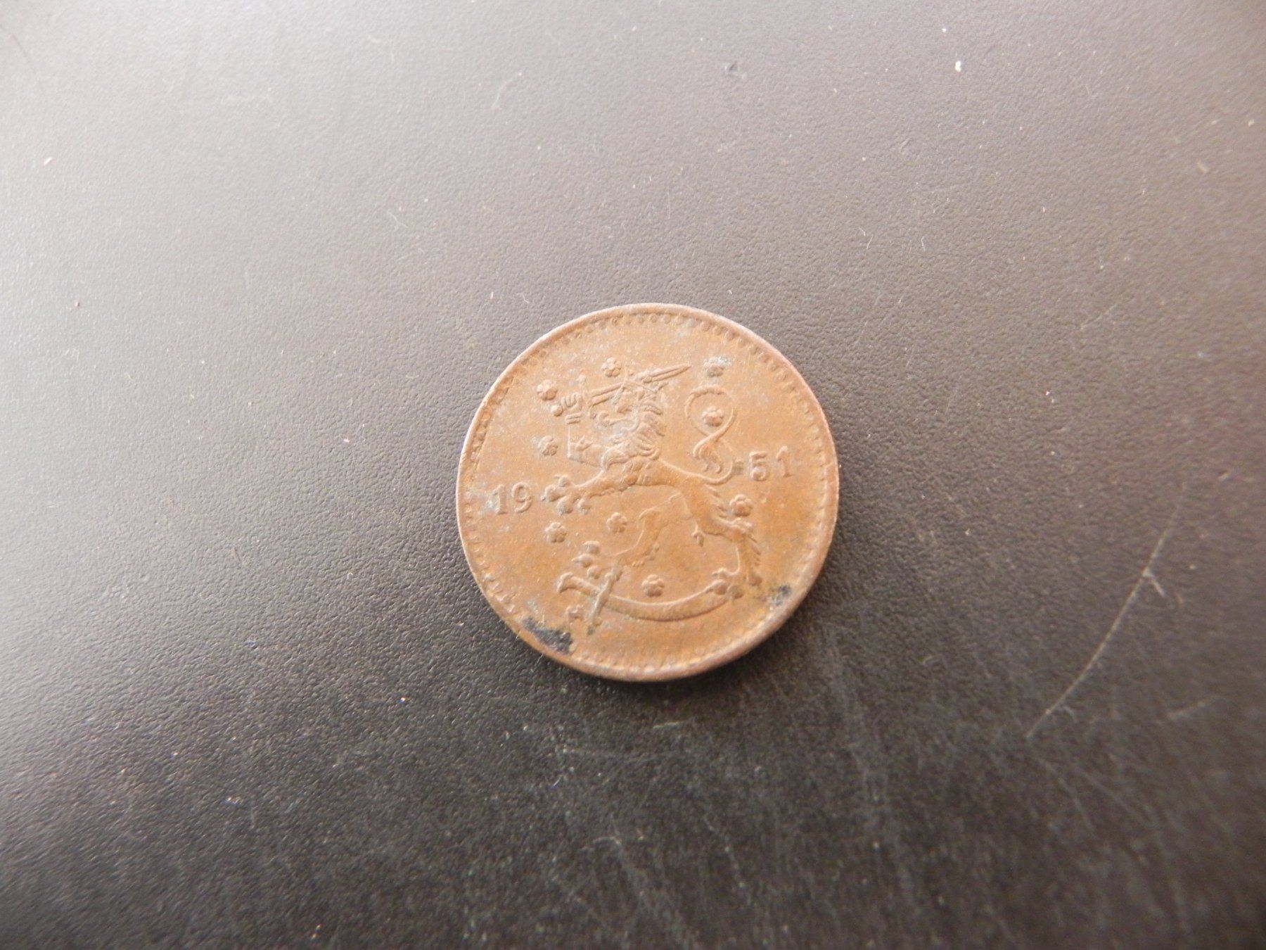Alle Münzen: Finnland 1 Markka 1951 – Gebraucht aus Biel/Bienne von Gogolozi 1