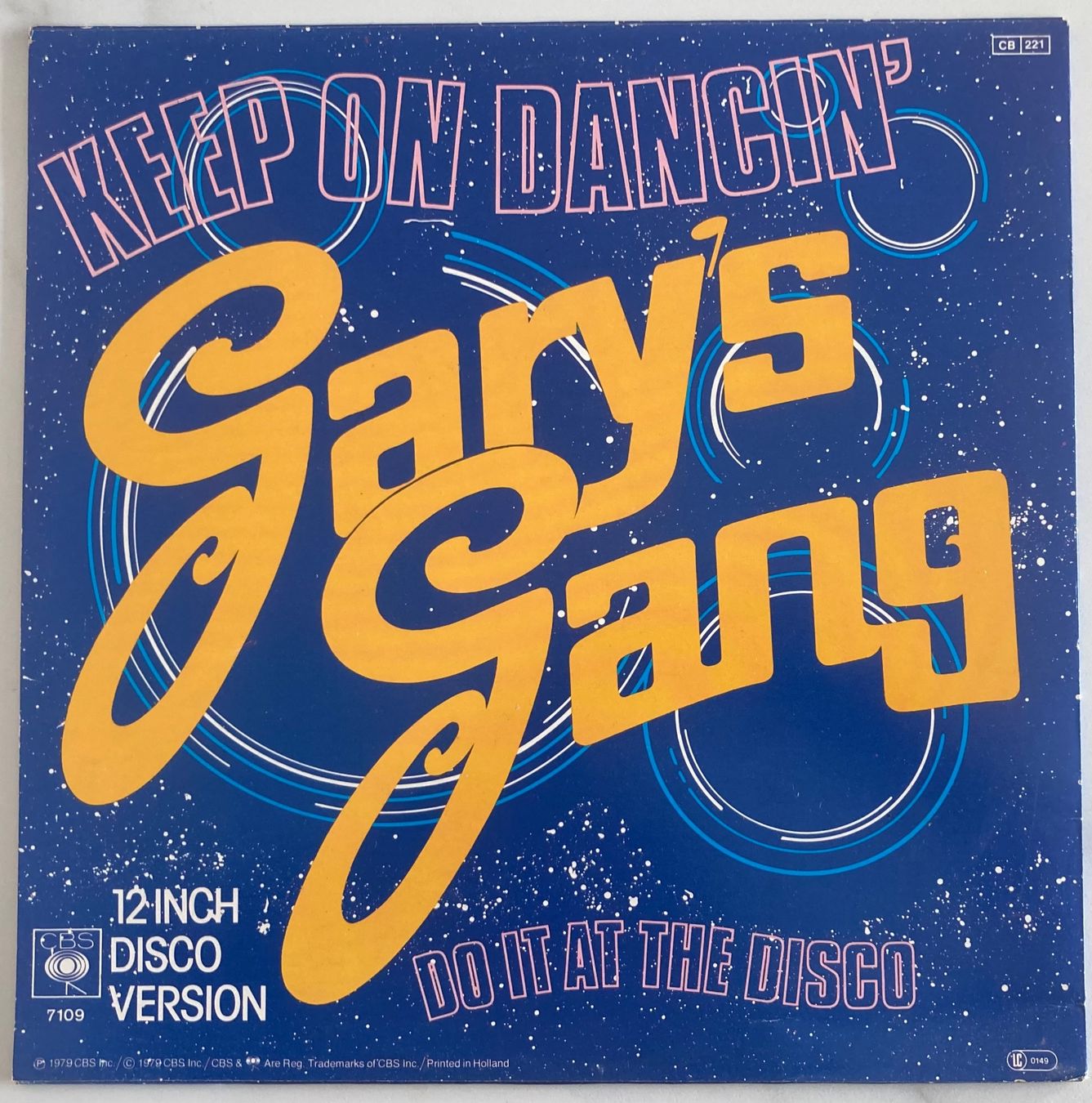 Dischi in vinile: GARY'S GANG - KEEP ON DANCIN' – Usato da Poliez-Pittet venduto da Newtown-Records 1