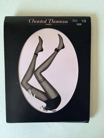 CHANTAL THOMASS, Netz-Strumpfhose, Grösse 1/2, Farbe Schwarz