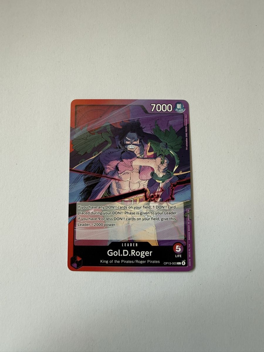 Bandai Carte collezionabili: One Piece Card Game - Gol.D.Roger - OP13-003 – Nuovo (secondo la descrizione) da Ponte Capriasca venduto da dan_7mqv