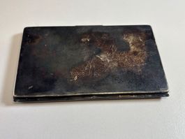 Silber 925 Etui Zigaretten Banknoten ca. 149 gr