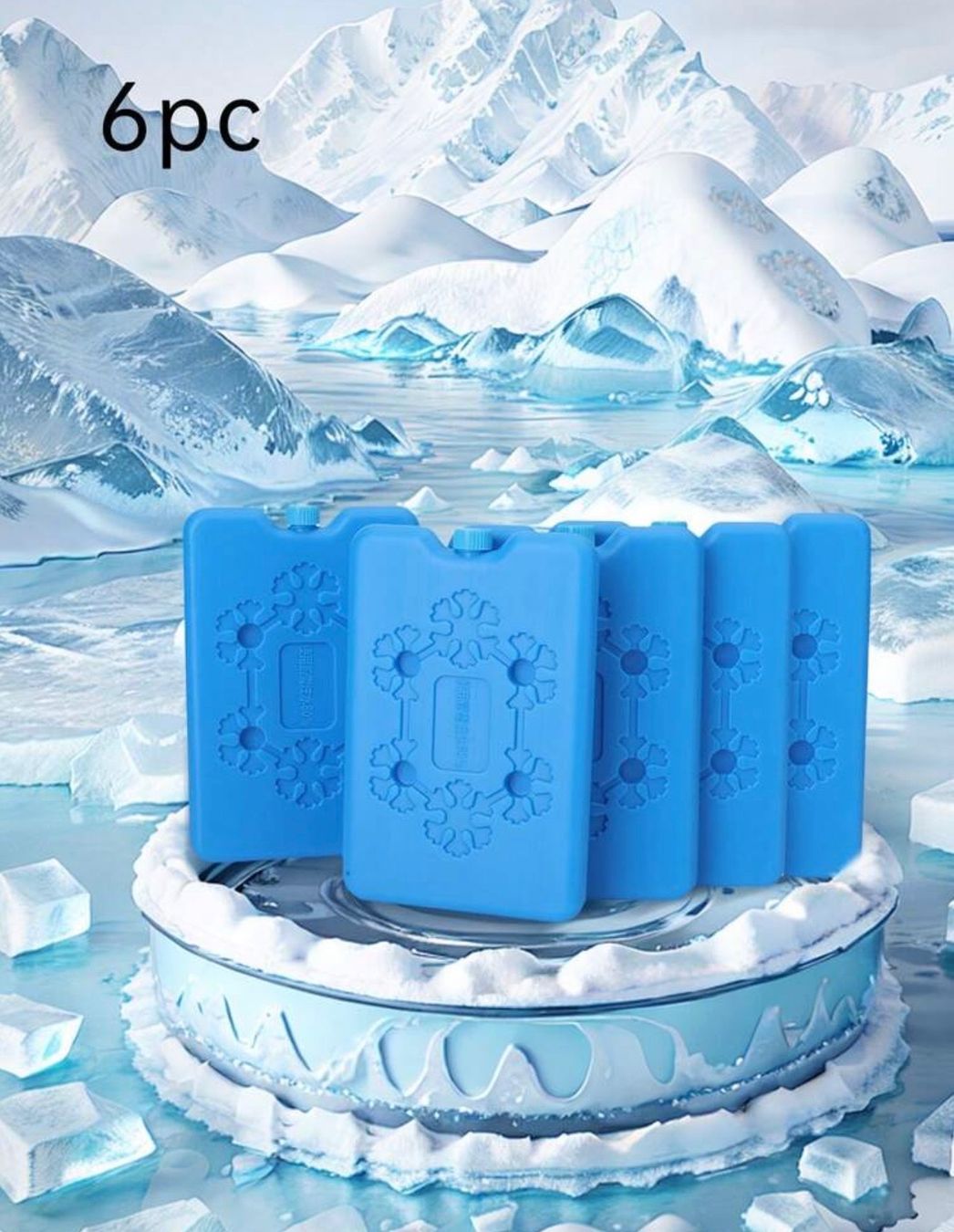 Frigoriferi & Refrigeratori: 6er Set blaue Kühlelemente neu – Nuovo e nell'imballaggio originale da Emmenbrücke venduto da engueteDeal 1