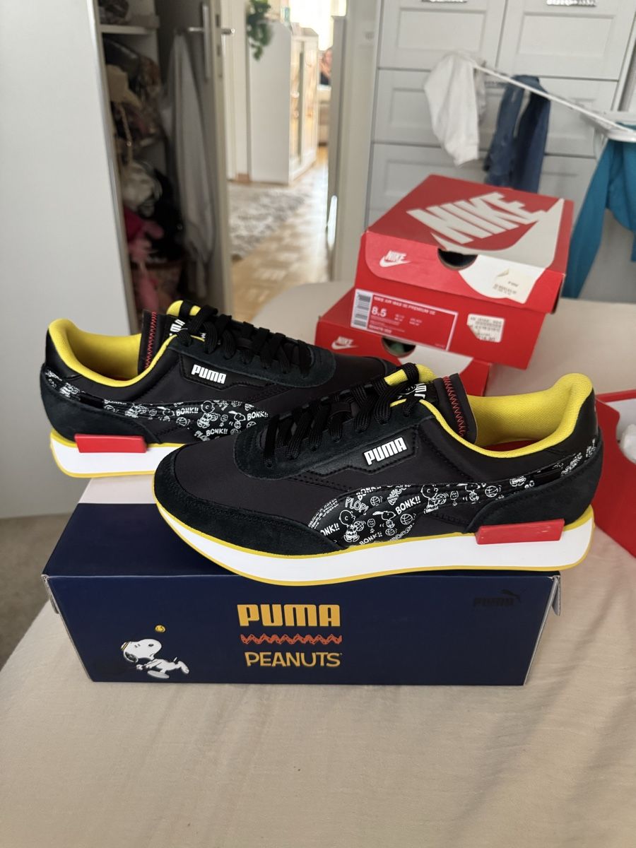 Puma Scarpe da uomo: Puma Future Rider Peanuts 42eu – Nuovo e nell'imballaggio originale da Carouge GE venduto da Brown66