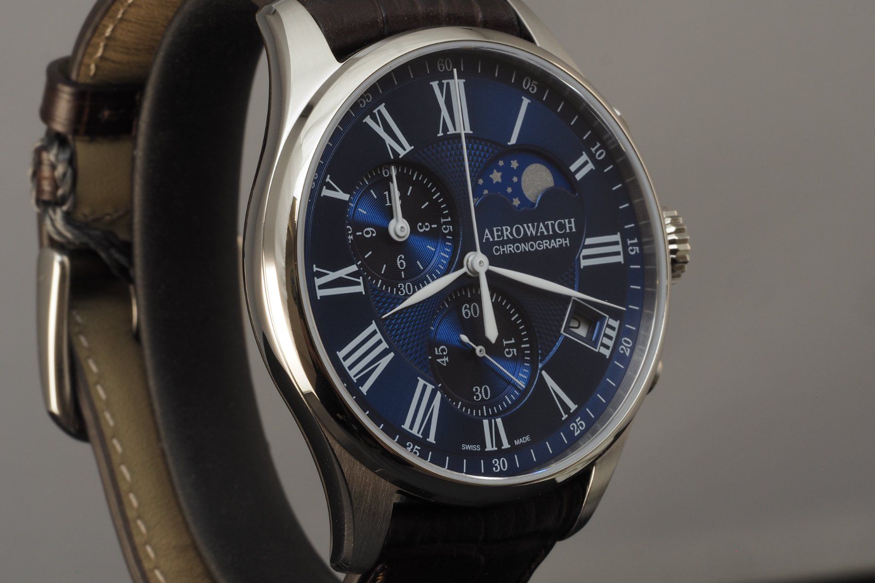 Aerowatch Orologi: Aerowatch chrono – Nuovo e nell'imballaggio originale da Colombier NE venduto da Atelier-horloger 1