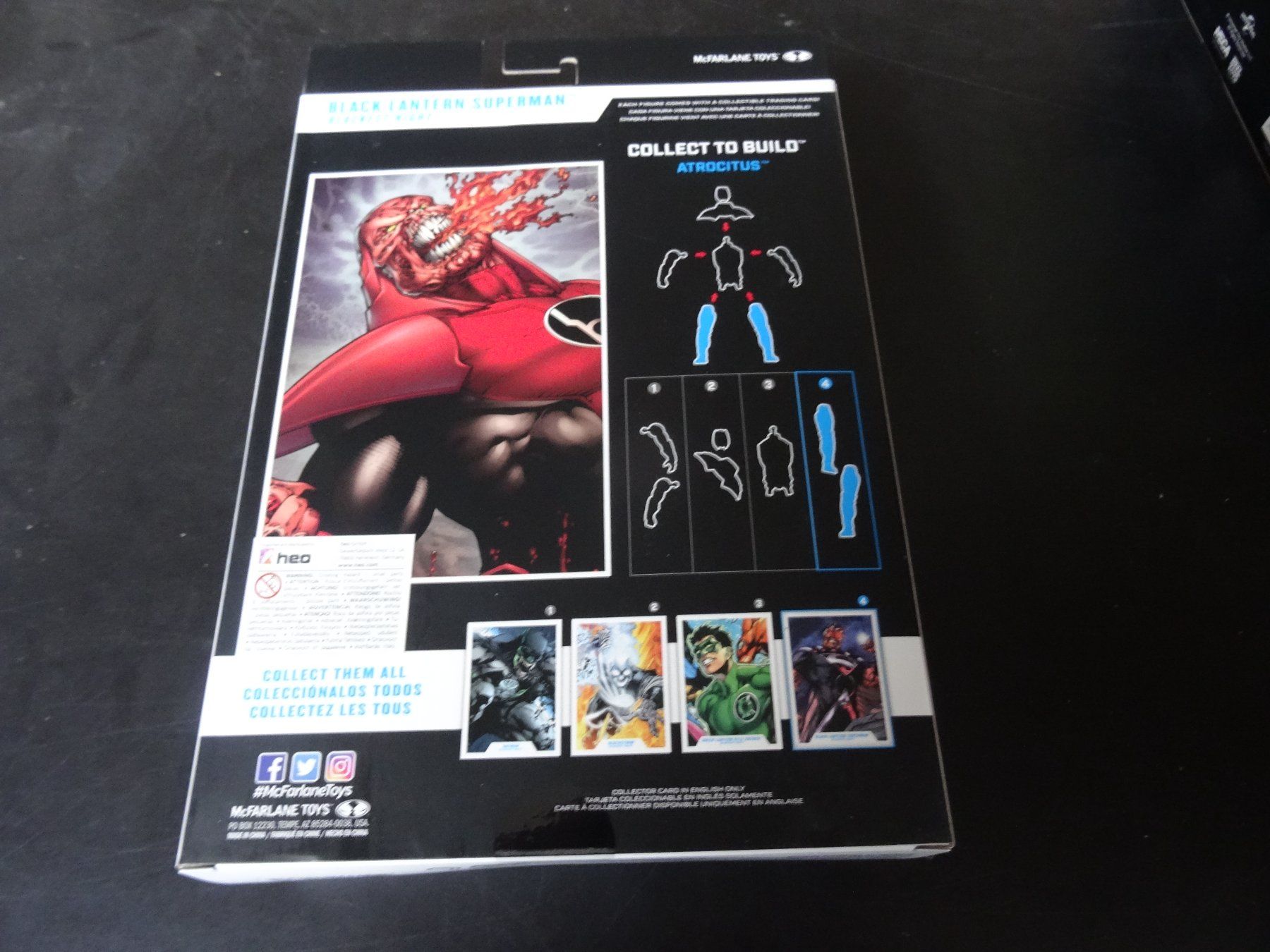 Statuette: DC Multiverse Build A Black Lantern Superman McFARLANE – Nuovo e nell'imballaggio originale da Olten venduto da Disc-Ausverkauf 2
