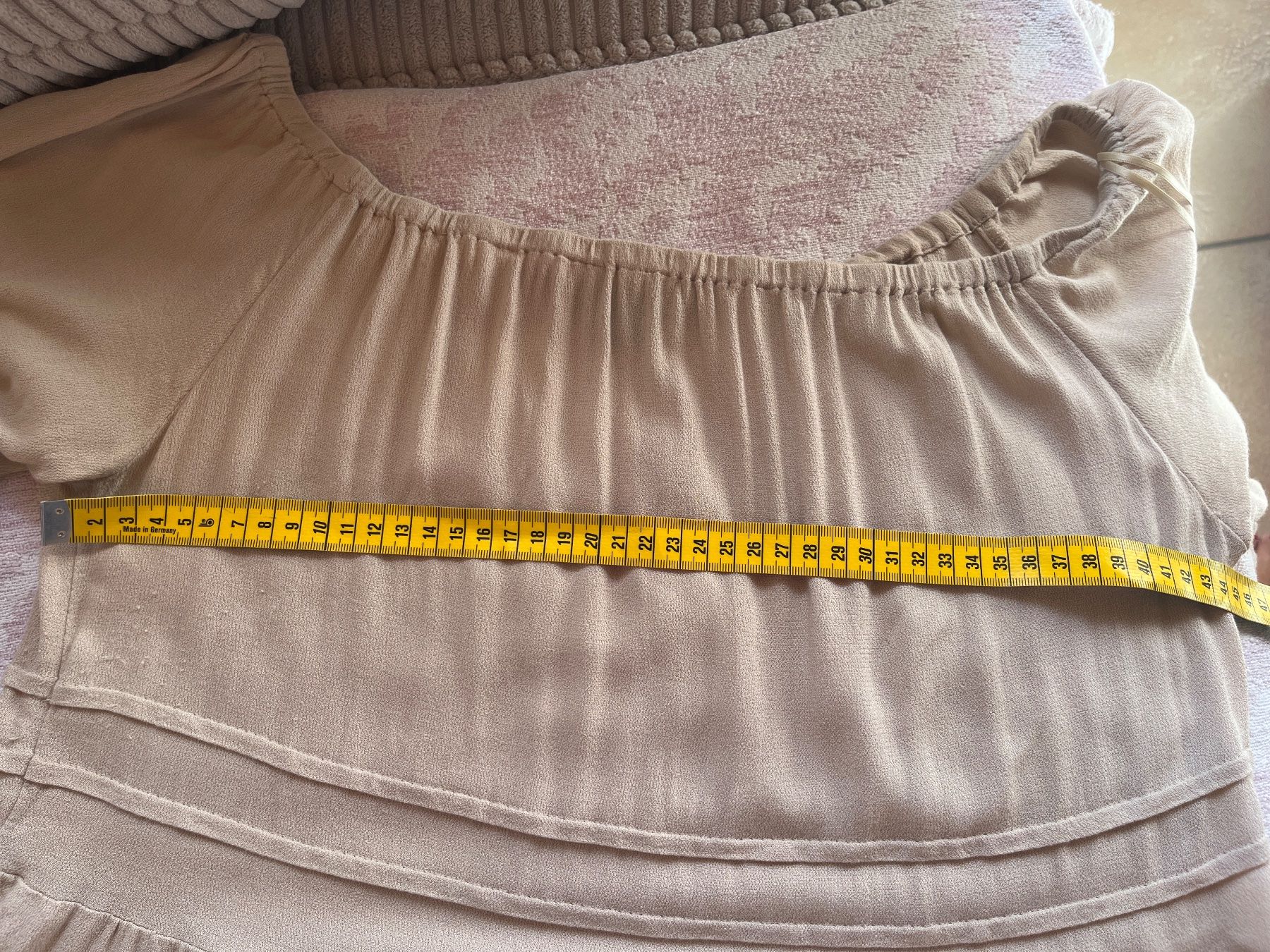 Comma Blusen: Bluse Carmenausschnitt beige comma Gr 38 – Neu (gemäss Beschreibung) aus Hettiswil von CoWa1974 2